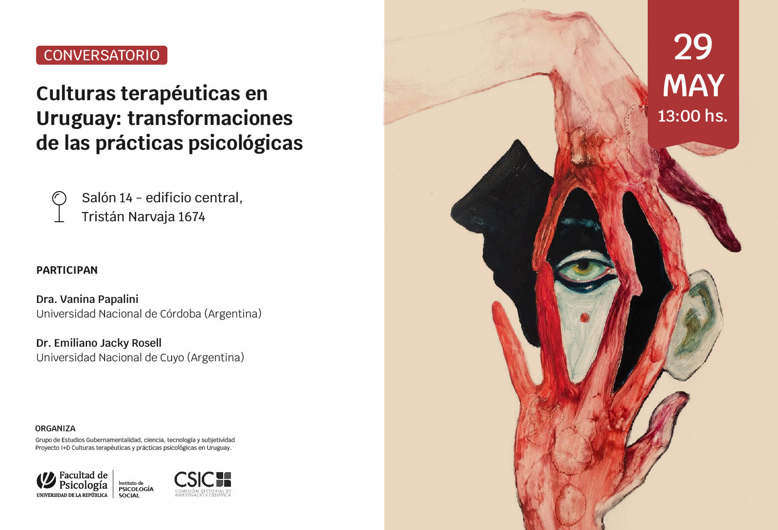 Conversatorio. Culturas terapéuticas en Uruguay: transformaciones de las prácticas psicológicas